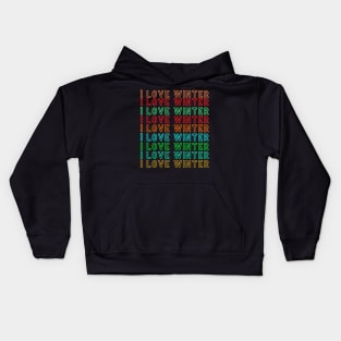 Love winter Kids Hoodie